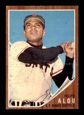 1962 Topps #133 Felipe Alou   G/VG X2550347