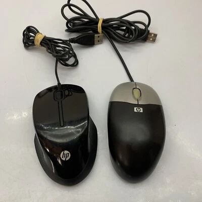 2x HP Mouse USB Wired Pavilion  - Image 1 of 4