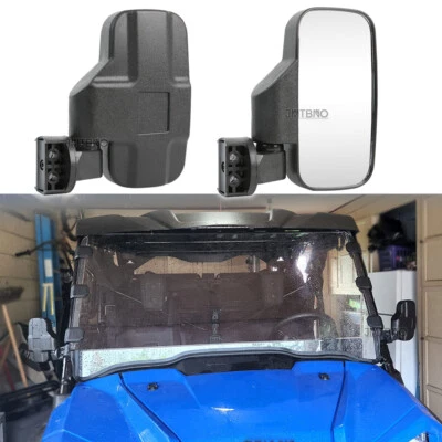 360° UTV Rear View Side Mirrors For Honda Pioneer 500 700 1000 1000-5 2019-2022 - Image 1 of 4
