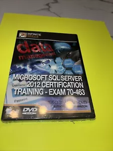 INFINITE SKILLS :SQL SERVER 2012 TRAINING VIDEO DVD Data Management Fast Ship!! - Picture 1 of 11