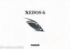 Mazda Xedos 6 Prospekt 1997 13.3.97 deutsch brochure broszura broschyr catalog