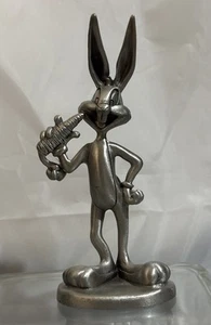 Vintage Looney Tunes Bugs Bunny With Carrot Pewter 1996 Rawcliffe - Bild 1 von 7