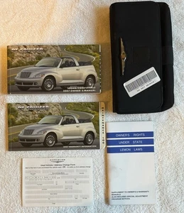 Chrysler Pt Cruiser 2007 conjunto manual del propietario con estuche más extras OEM - Imagen 1 de 17