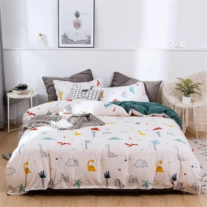 Copripiumino Una Piazza E Mezza 200X200Cm - Bedding Set Reversibile Da Microfibr - Foto 1 di 12