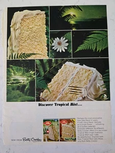 1965 Betty Crocker Tropical mist cake  mix vintage ad  - Picture 1 of 1