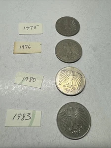 4 Germany 5 Mark Circulated Circulated (storage f) - Picture 1 of 4