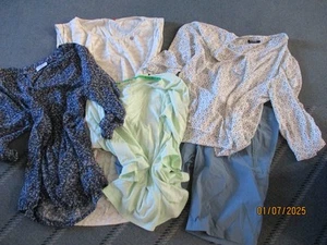 Danenset 5 teilig Vaude hannah Gr.42/44 1 Kleid 2Blusen 1 kurze Hose Büro Alltag - Bild 1 von 8