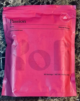 Yoli Passion Energy Drink Powder NATURAL Berry BULK Bag 90 Serving - Image 1 of 2