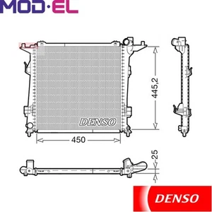 RADIATOR ENGINE COOLING DRM43006 FOR KIA PRO/CEE'D D4EA 2.0L 4cyl PRO CEE'D - Picture 1 of 6