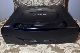SEGA Saturn MK 8000 Console Only (1 Broken Hinge)Still Opens No Cables