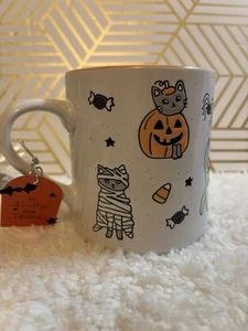 Tazza Gatti Vestiti con Costumi Halloween Clementine 20oz Nuova  - Foto 1 di 10