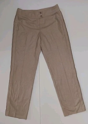 ESCADA Black Label Wool Angora Camel Lined Trousers EU 38 (US 6) Made in Germany - Image 1 of 4