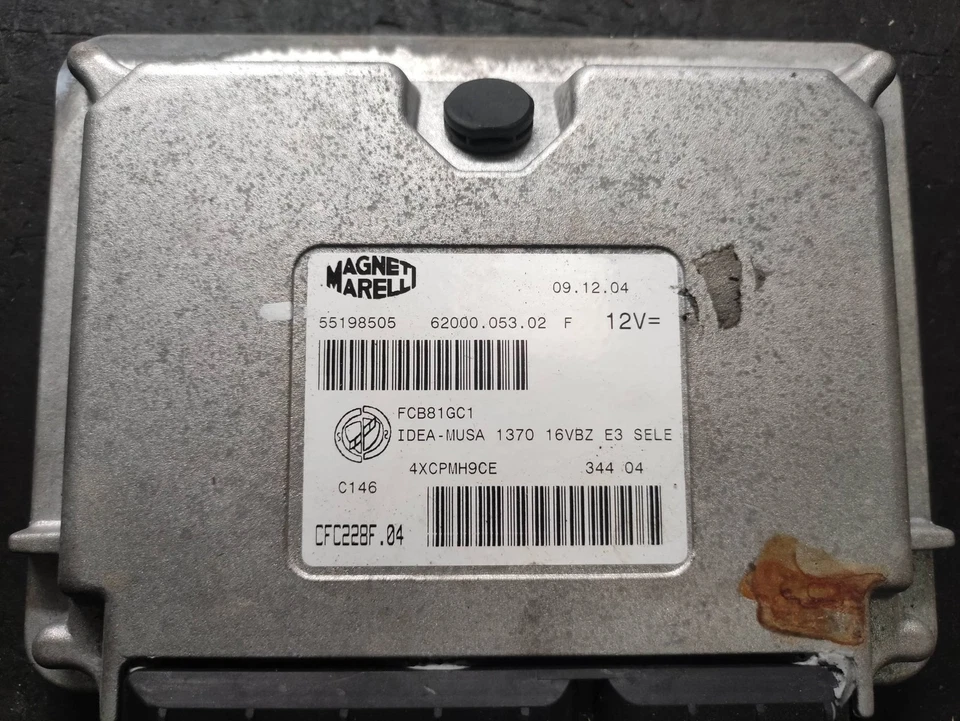 55198505 CENTRALINA PER FIAT IDEA 2° SERIE BENZINA (05>08) USATO LANCIA MUSA ( - Immagine 1 di 1