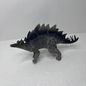 Kid Galaxy Stegosaurus Dinosaurier Spielzeug Figur bewegliche Figur lila spielen - Bild 1 von 7