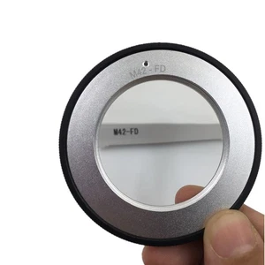 M42-FD Camera Lens Mount Adapter For Canon FD TO M42 Mount Camera A-1 F-1 T50 G - Picture 1 of 7