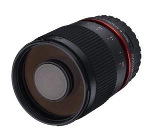 SY300M-FX-BK 300mm F6.3 Mirror Lens for Fuji X Mirrorless Interchangeable Len... - Picture 1 of 5