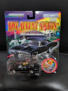 Coche diecast negro firmado Greenlight Hot August Nights 67 Impala primera edición 2006 - Imagen 1 de 2