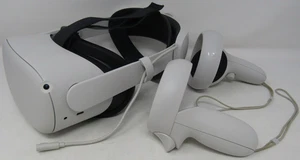 Auriculares, controladores y paquete de alimentación extendida Meta Quest 2 128 GB VR - Imagen 1 de 11