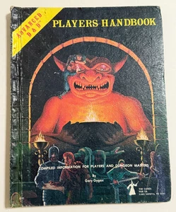 Advanced Dungeons & Dragons Players Handbook Vintage 6th Printing TSR 1980 - Bild 1 von 12