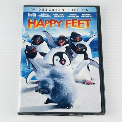 HAPPY FEET (DVD Widescreen 2007) NEW Factory Sealed Slipcover Special Features - Image 1 of 4