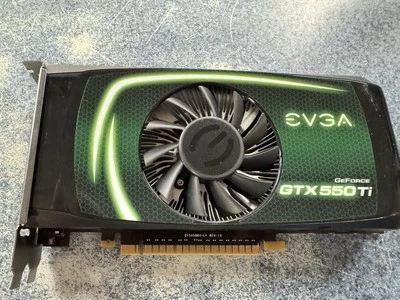 eVGA GeForce GTX 550 Ti,  2gb,  2x DVI,  1x mini HDMI, 02G-P3-1559-KR, Tested - Image 1 of 4