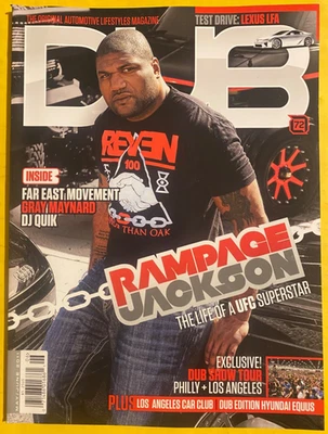 RAMPAGE JACKSON dub LOS ANGELES CAR CLUB ufc DJ QUIK gray Maynard SHOW TOUR - Image 1 of 2