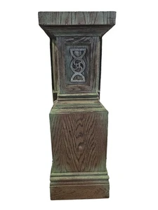 PIEDISTALLO GARGOYLE DOPPIA FIAMMA - Foto 1 di 4