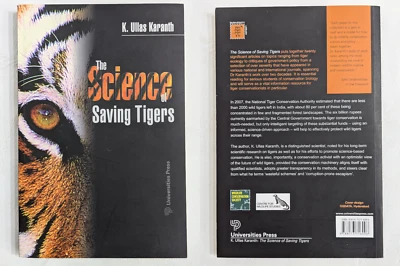 The Science of Saving Tigers by K. Ullas Karanth 2011 Trade Paperback - Image 1 of 4