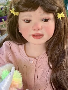 SEND-N-ANGEL Reborn Baby GIRL Doll ASHLEY was Nicole Natalie Blick COMPLETED - Picture 1 of 24
