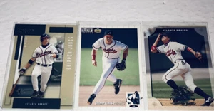 Chipper Jones Lot Of 3 Different Atlanta Braves Baseball Cards Member HOF R51 - Picture 1 of 2