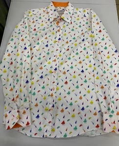 Claudio Lugli mens shirt Lg musical instruments - Picture 1 of 3