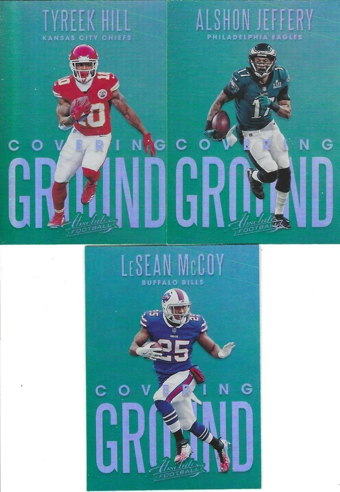 2018 Panini Absolute Football - COVERING GROUND - Pick & Choose - Fill Ur Set! - Image 1 of 1