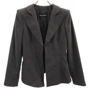 GIORGIO ARMANI made in Italy tailored jacket 40 gray Women - Picture 1 of 9