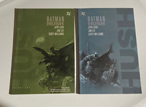 DC COMICS OOP BATMAN HUSH Vol. 1 & Vol. 2 Collected TPB Set JIM LEE - Superman