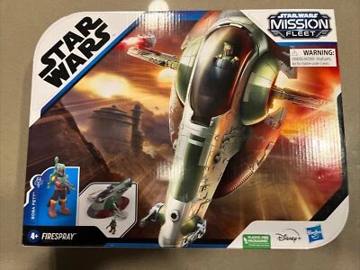 Star Wars Mission Fleet Firespray 2022 Boba Fett Hasbro Foto 1 de 4