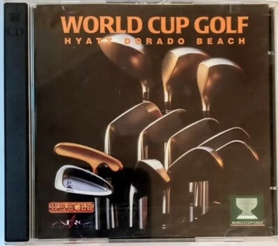 World Cup Golf Hyatt Dorado Beach Game  PC CD ROM Simulation 2 Disc 1994 Vintage - Image 1 of 4