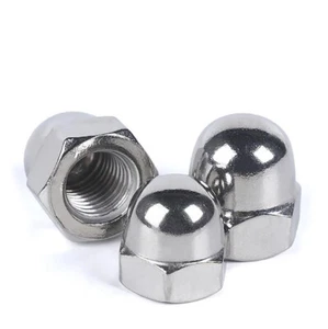 Tuercas cúpula de campana de acero inoxidable A2 DIN1587 para tornillo M3 M4 M5 M6 M8 M10 M12 - Imagen 1 de 7