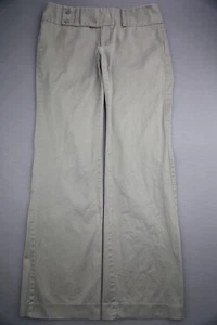 Vintage 2005 Women's Old Navy Chino 2 Pocket Trouser Low Waist Gray Sz 1 (28x29) - Picture 1 of 9