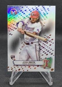2023 Topps Pristine Josh Smith RC REFRACTOR Rookie - Texas Rangers - Picture 1 of 2