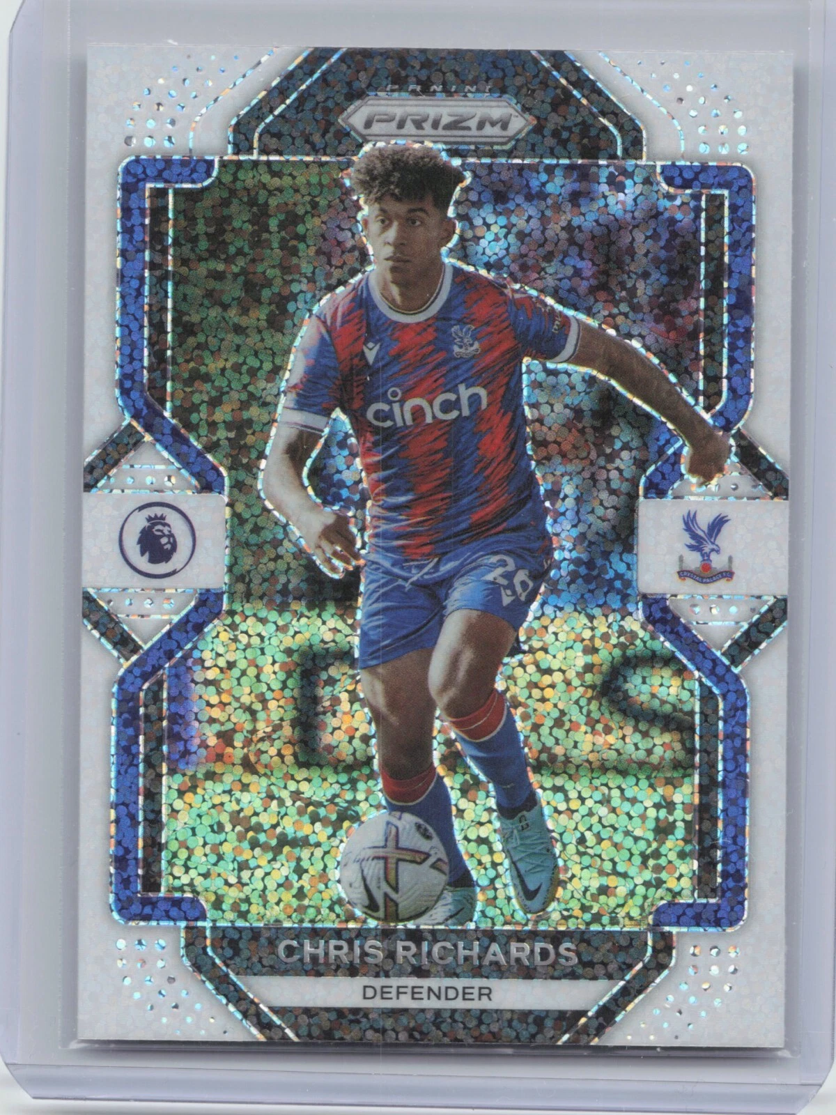 chris richards 2022-23 Panini Premier League Prizm EPL White Sparkle No.29