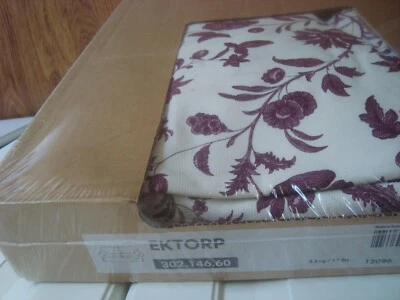 Funda de sofá IKEA EKTORP Loveseat floral de 2 asientos HOBBY LILA NUEVA EN CAJA NUEVA EN CAJA NUEVA Foto 1 de 4