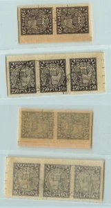 Russia RSFSR 1921 SC 183 Z 10 used strip of 3, pair . rtb1480 - Picture 1 of 2