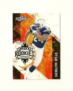 2010 Score Hot Rookies #27 Ryan Mathews San Diego Chargers Fresno State Insert - Bild 1 von 2