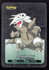 AGGRON #066 LAMINCARD COLLECTION POKEMON ADVANCED LAMINCARDS 2006 EDIBAS