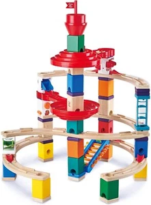 129pc Hape Quadrilla Super Spirals Marble Spin Kids/Children Activity Toy 4+ - Picture 1 of 7