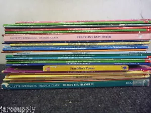 Lot of 10 Franklin the Turtle by Bourgeois Clark Kid Children Books MIX UNSORTED - Picture 1 of 1