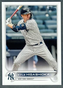 2022 Topps Series 1 Kyle Higashioka Advanced Stats #/300 Yankees SP - Foto 1 di 2