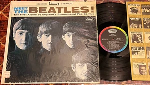 HIGH GRADE IN SHRINK Meet The Beatles Capitol LP! - Bild 1 von 2