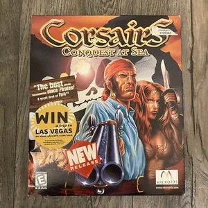 Corsairs: Conquest at Sea (PC, 1999) Microids Boxed-SEALED - Picture 1 of 7