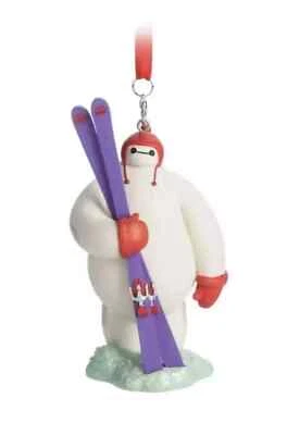Sketchbook Baymax with Skis Big Here 6 Holiday Ornament NIB Disney Parks 2024 - Image 1 of 2